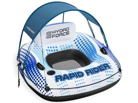 Koło z oparciem daszek Bestway dmuchany ponton 123cm 43725