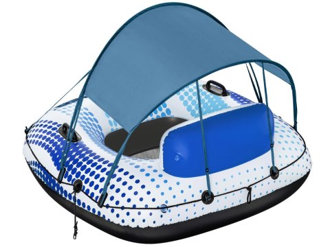 Koło z oparciem daszek Bestway dmuchany ponton 123cm 43725