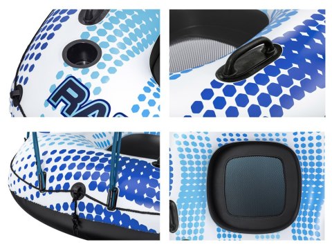 Koło z oparciem daszek Bestway dmuchany ponton 123cm 43725