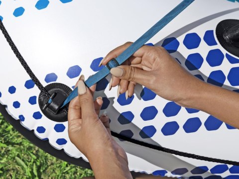 Koło z oparciem daszek Bestway dmuchany ponton 123cm 43725