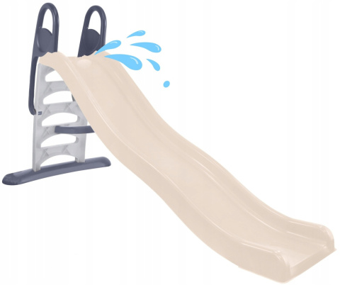 Mega długa zjeżdżalnia 205 cm dla dzieci z natryskiem Mochtoys 13012