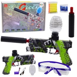 Pistolet Na Kulki Żelowe Wodne Strzałki Piankowe 2w1