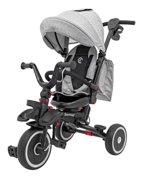 Rowerek Trzykołowy RIDER Szary SPORTRIKE