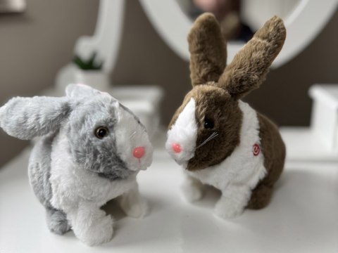 Interaktywny zwierzaczek chrupaczek Królik ZA2685