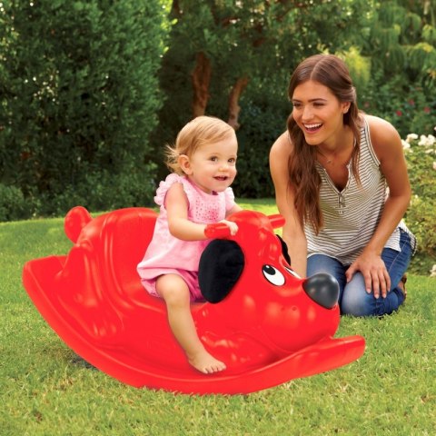 LITTLE TIKES Piesek Na Biegunach Czerwony Bujak