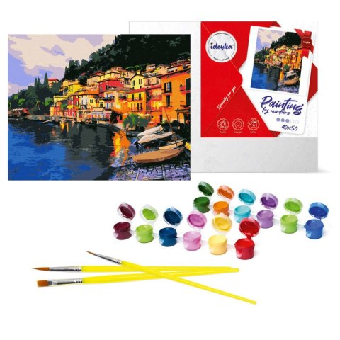 Zestaw do malowania po numerach Wieczór Włochy KHO2760 40x50 AP0019