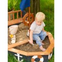 AXI Drewniana Piaskownica Doris ze Schowkiem + Pokrowiec 153 cm