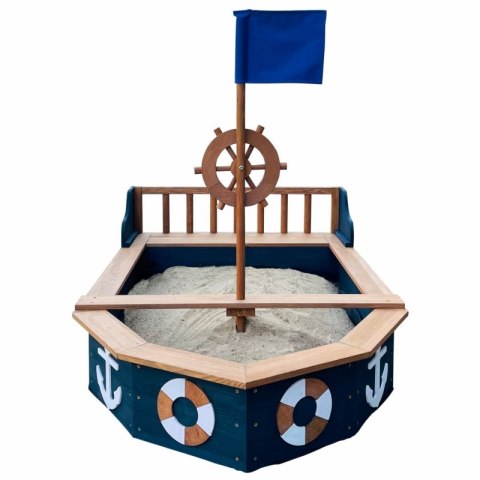 AXI Drewniana Piaskownica Doris ze Schowkiem + Pokrowiec 153 cm