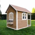 AXI Drewniany Domek z Oknami Alex Playhouse 178 cm