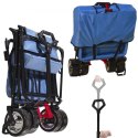 AXI Składany Wózek Plażowy z Dachem Hamulcem i Torbą 80Kg