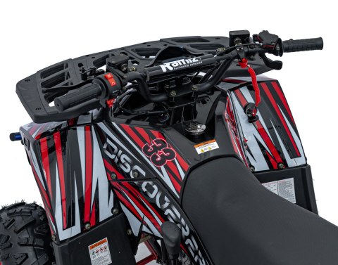 Pojazd Quad Spalinowy 125CC DISCOVERER Czerwony