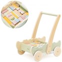 Viga Drewniany Wózek Na Klocki Pchacz