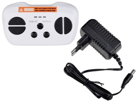 Autko elektryczne na akumulator dla dziecka RUF CTR3 lakier + pilot PA0327