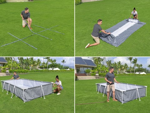 Bestway Basen STELAŻOWY 366x201x66cm 7w1 561FV