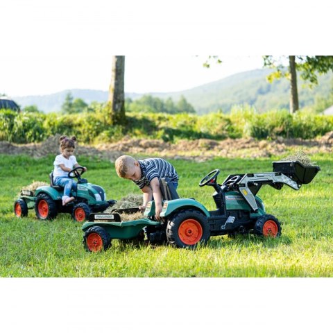 FALK Traktor Lander Zielony na Pedały z Przyczepką od 3 Lat