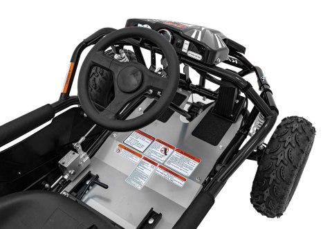 Pojazd Gokart Elektryczny MAIGHTY Czarny