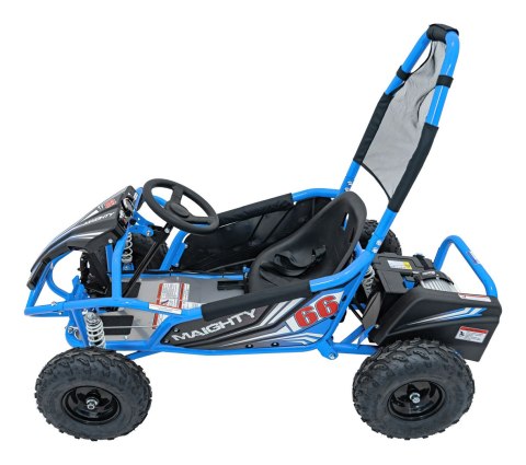Pojazd Gokart Elektryczny MAIGHTY Niebieski