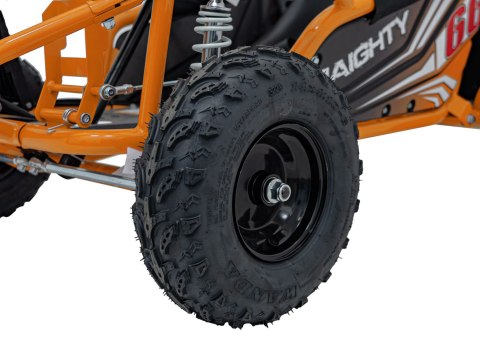 Pojazd Gokart Elektryczny MAIGHTY Pomarańczowy