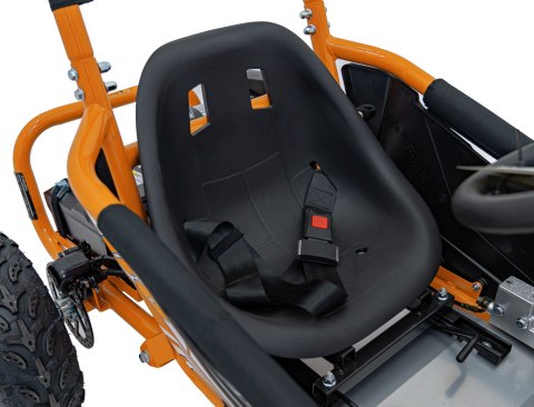 Pojazd Gokart Elektryczny MAIGHTY Pomarańczowy