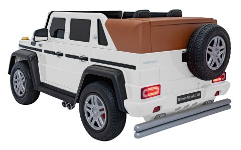 Pojazd Mercedes Benz MAYBACH G650 Biały