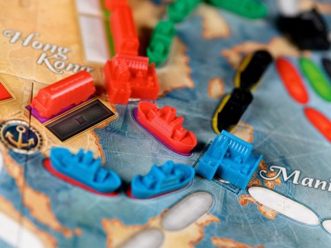 Rebel Gra Wsiąść do Pociągu Dookoła Świata - dwustronna plansza GR0750