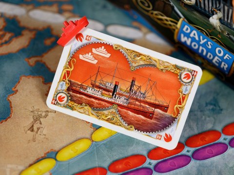 Rebel Gra Wsiąść do Pociągu Dookoła Świata - dwustronna plansza GR0750