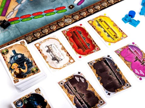 Rebel Gra Wsiąść do Pociągu Dookoła Świata - dwustronna plansza GR0750