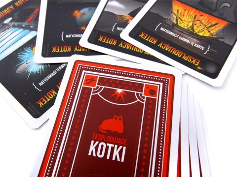 Rebel Imprezowa gra karciana Eksplodujące kotki 12+ GR0748