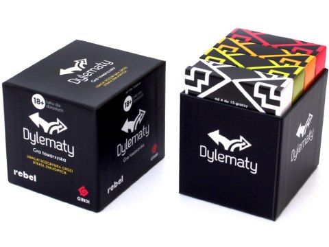 Rebel Towarzyska gra Dylematy - bezwzględna imprezówka dla dorosłych GR0755