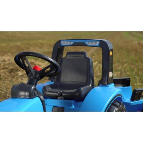 FALK Traktor Landini na pedały z przyczepą Niebieski od 3 lat