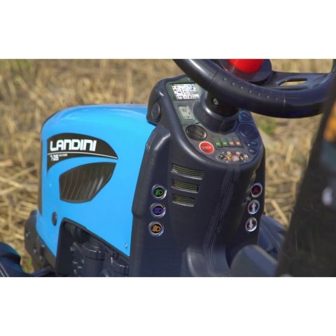 FALK Traktor Landini na pedały z przyczepą Niebieski od 3 lat