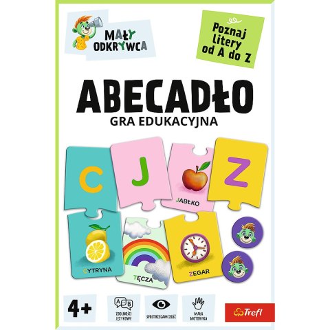 Gra dla dzieci Abecadło Mały Odkrywca Trefl 02811