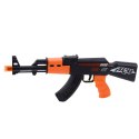 Karabin Elektryczny AK47 Dla Dzieci Światła Dźwięki