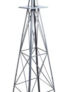 METALOWYWIATRAK OGRODOWY W STYLU AMERYKAŃSKIM OZDOBA DO OGRODU 250CM