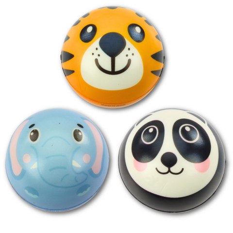 Piłka Do Odbijania Ugniatania Piankowa Piłeczka Zwierzęta 7cm