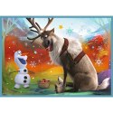 Puzzle - 4w1 (12, 15, 20, 24) - Niezwykły świat Frozen - Kraina Lodu - Trefl 34381