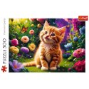 Puzzle - 500 - Uroczy kotek - Trefl 37525