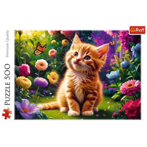 Puzzle - 500 - Uroczy kotek - Trefl 37525
