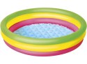 Bestway tęczowy basen dmuchany brodzik basenik 102cm miękkie dno 51104