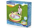 Bestway tęczowy basen dmuchany brodzik basenik 102cm miękkie dno 51104