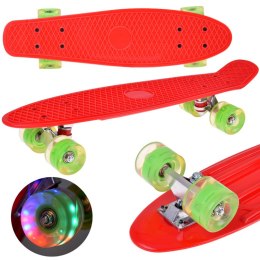 Fiszka LED Deskorolka ze Świecącymi Kółkami do jazdy w Skateparku SP0825