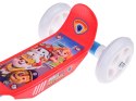 Hulajnoga 3-kołowa dla dzieci 20 kg Psi Patrol CZERWONA SP0851
