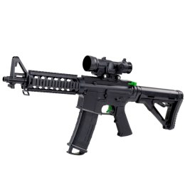 Karabin Szturmowy Na Kulki Wodne Hydrożelowe Celownik Okulary Czarny 86cm