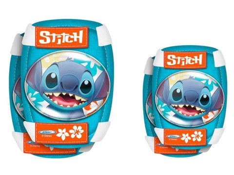 Regulowany zestaw ochronny S Kask + ochraniacze Disney STITCH SP0841