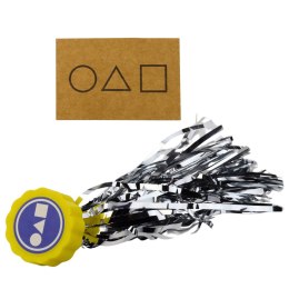 Zestaw 5 Gier Squid Game Tradycyjne Koreańskie Gry Kości Bączek Karta