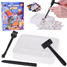 Mały archeolog wykopaliska kamienie szlachetne szukanie skarbów ZA5597