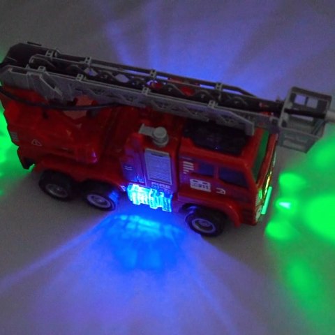 WOOPIE Interaktywny Wóz Strażacki z Ruchomą Drabiną