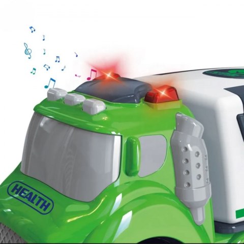 WOOPIE Śmieciarka CITY TRUCK Efekty Dźwiękowe i Świetlne