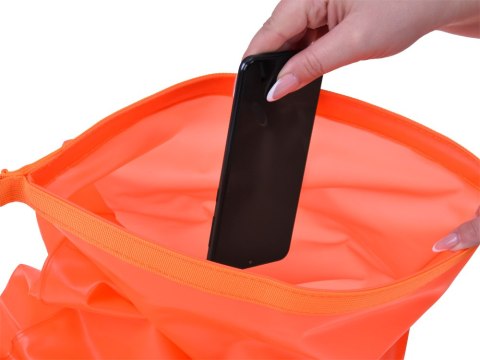 Dmuchana Bojka Asekuracyjna do Pływania Suchy Dry Bag 10L SP0827