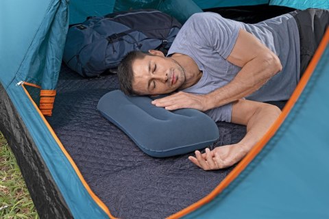 Dmuchana Poduszka Welurowa Niebieska 42 cm Bestway 67121